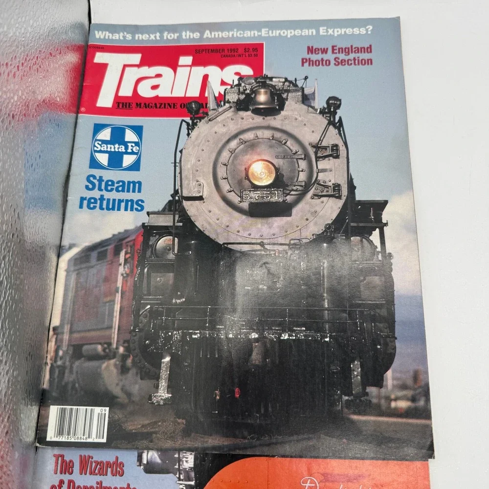 Trains Magazine collection vintage
